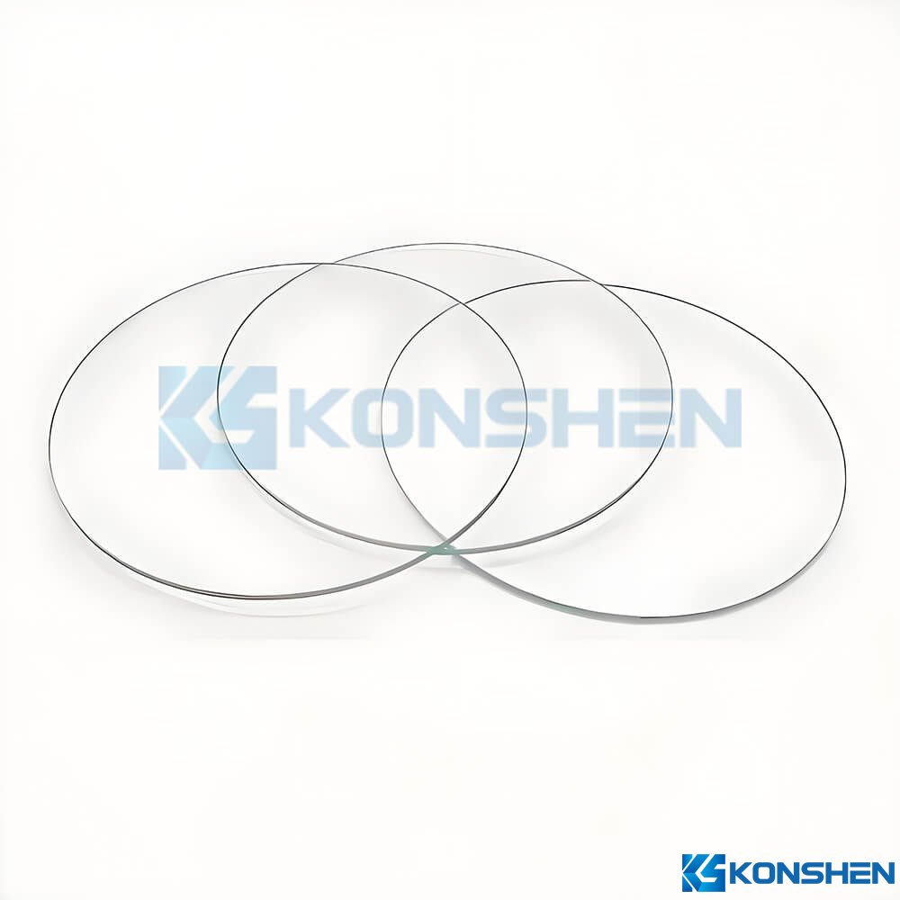 High-Precision 2mm Round Ultra-Clear Tempered Soda Lime Glass
