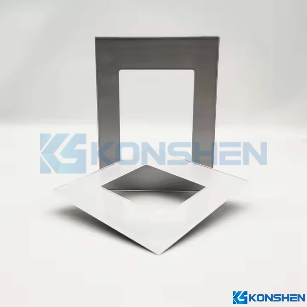 2mm Silver Silk Printed Tempered Socket Glass Panel