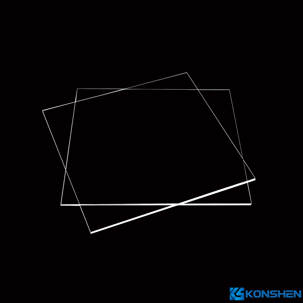 98% Transmittance 0.8mm Ultra-Thin High Alumina Glass for Solar Panels