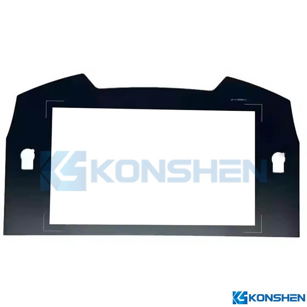 Custom 2mm Automotive Custom-Shaped Cover Glass Panel For Vehicle