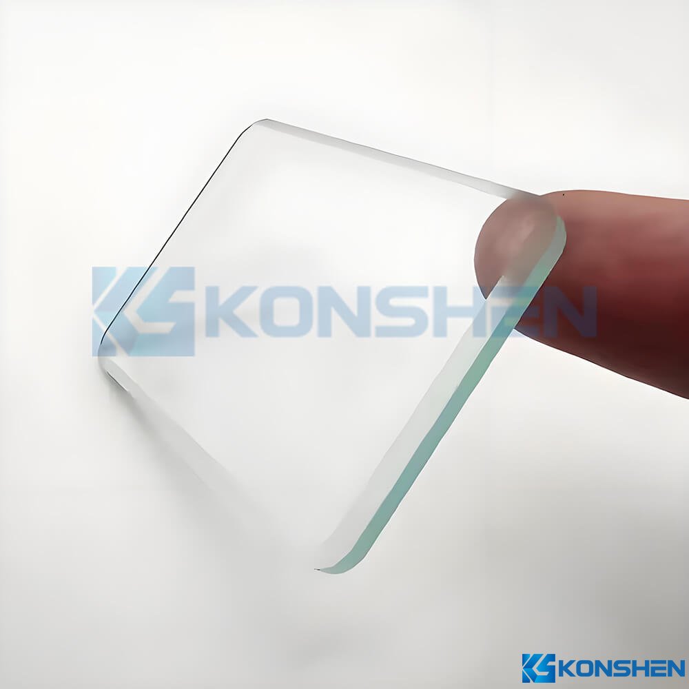 Customized 6mm IK09 Ultra Clear Tempered Glass with Chamfered Edges