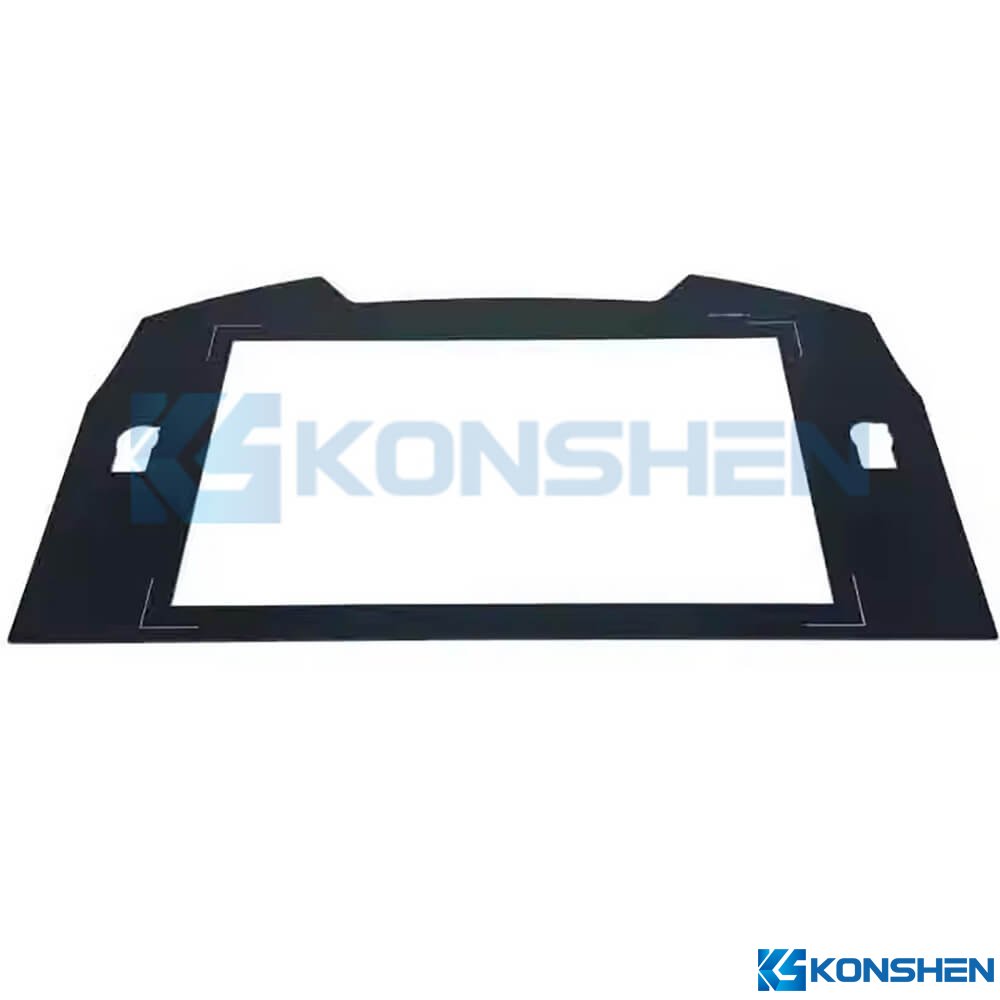 Custom 2mm Automotive Custom-Shaped Cover Glass Panel For Vehicle