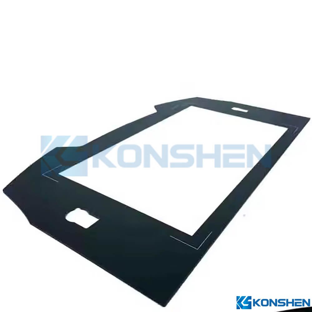 Custom 2mm Automotive Custom-Shaped Cover Glass Panel For Vehicle