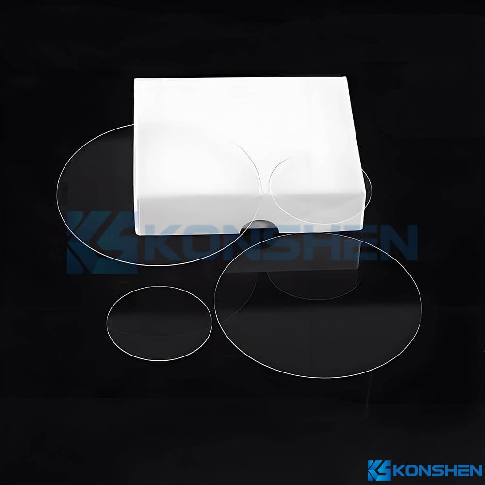 0.5mm SCHOTT BF33 High Borosilicate Glass Substrate for Lab Use