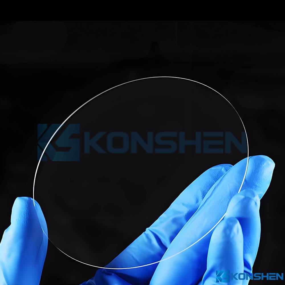 0.5mm SCHOTT BF33 High Borosilicate Glass Substrate for Lab Use