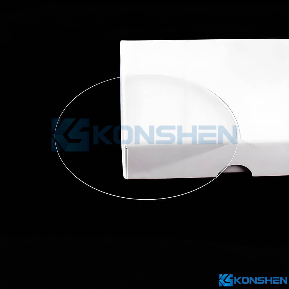 0.5mm SCHOTT BF33 High Borosilicate Glass Substrate for Lab Use