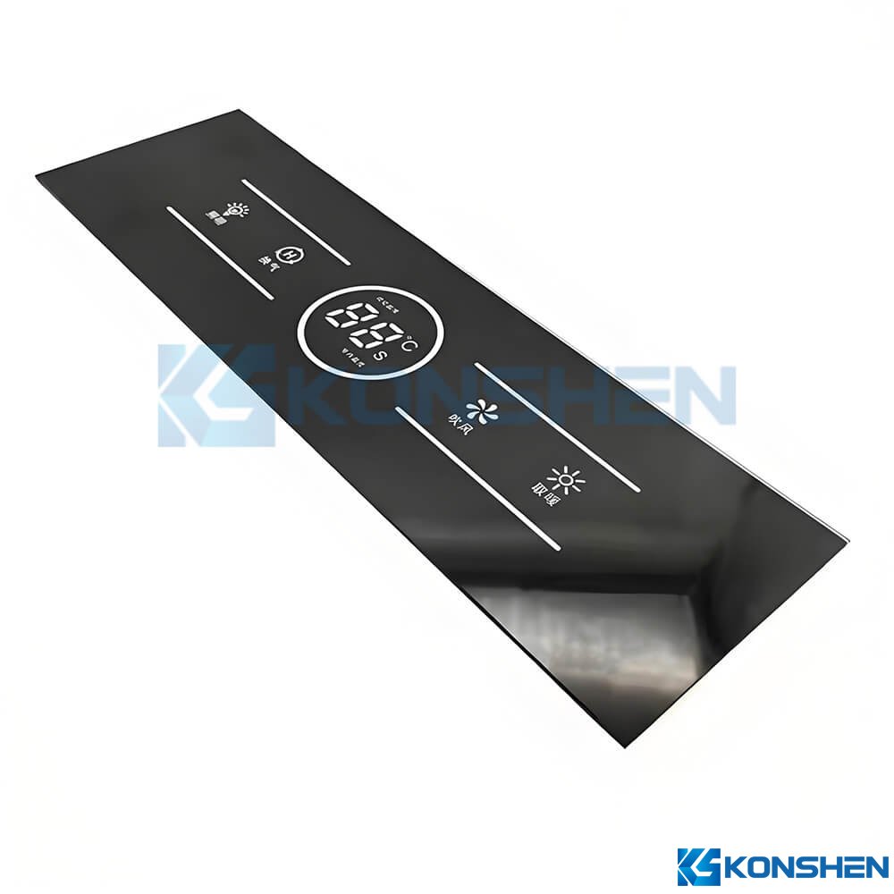2mm AF & AS Coating Tempered Cover Glass for Control Panels