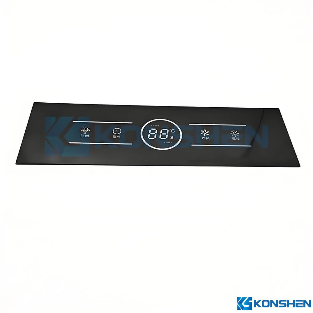 2mm AF & AS Coating Tempered Cover Glass for Control Panels