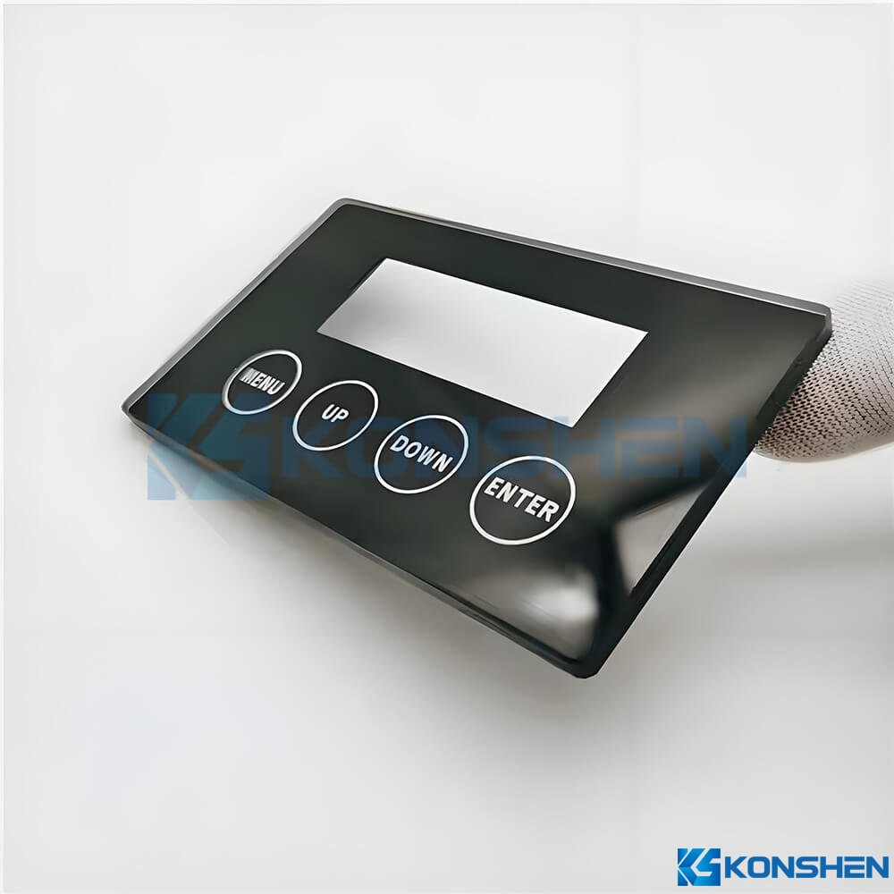 4mm Ultra Clear IK07 Tempered Glass Cover Panel for display devices