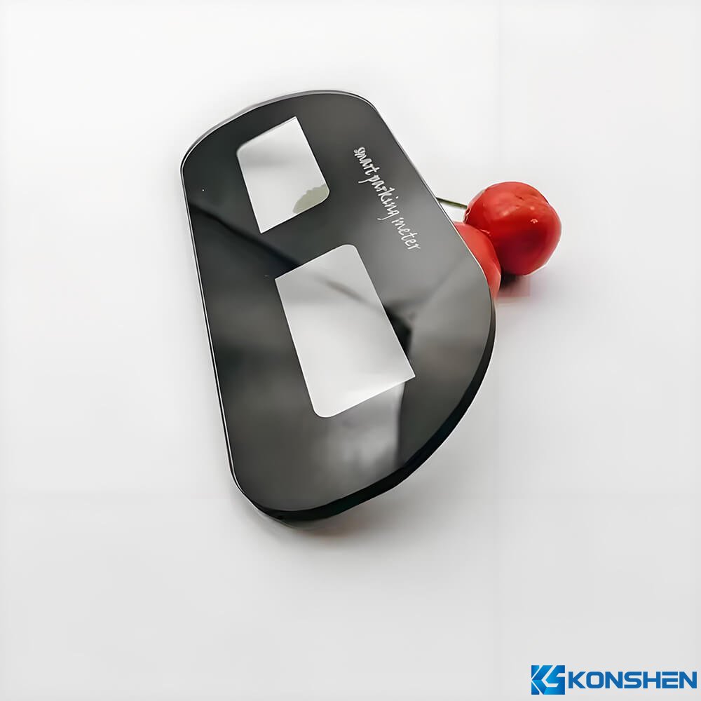 3mm IK07 Low Iron AF coated Tempered Glass Panel with Silkscreen Printing