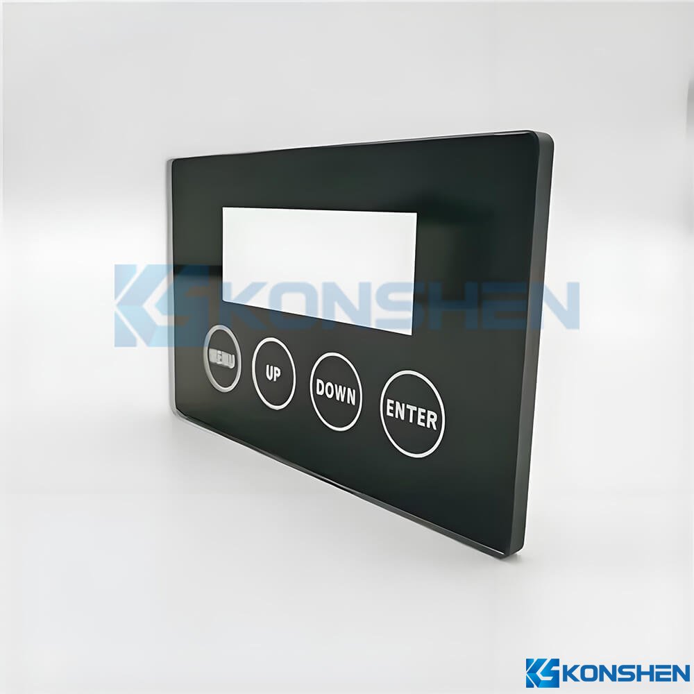 4mm Ultra Clear IK07 Tempered Glass Cover Panel for display devices