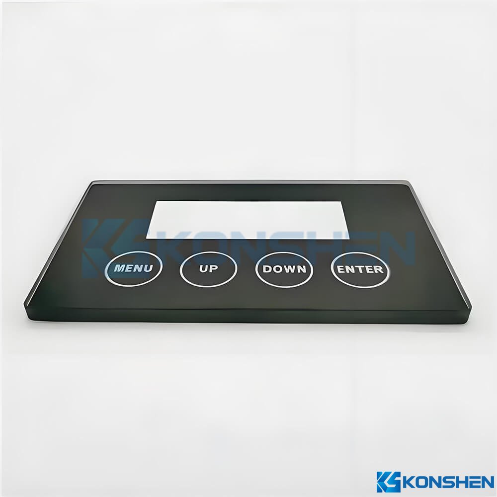 4mm Ultra Clear IK07 Tempered Glass Cover Panel for display devices