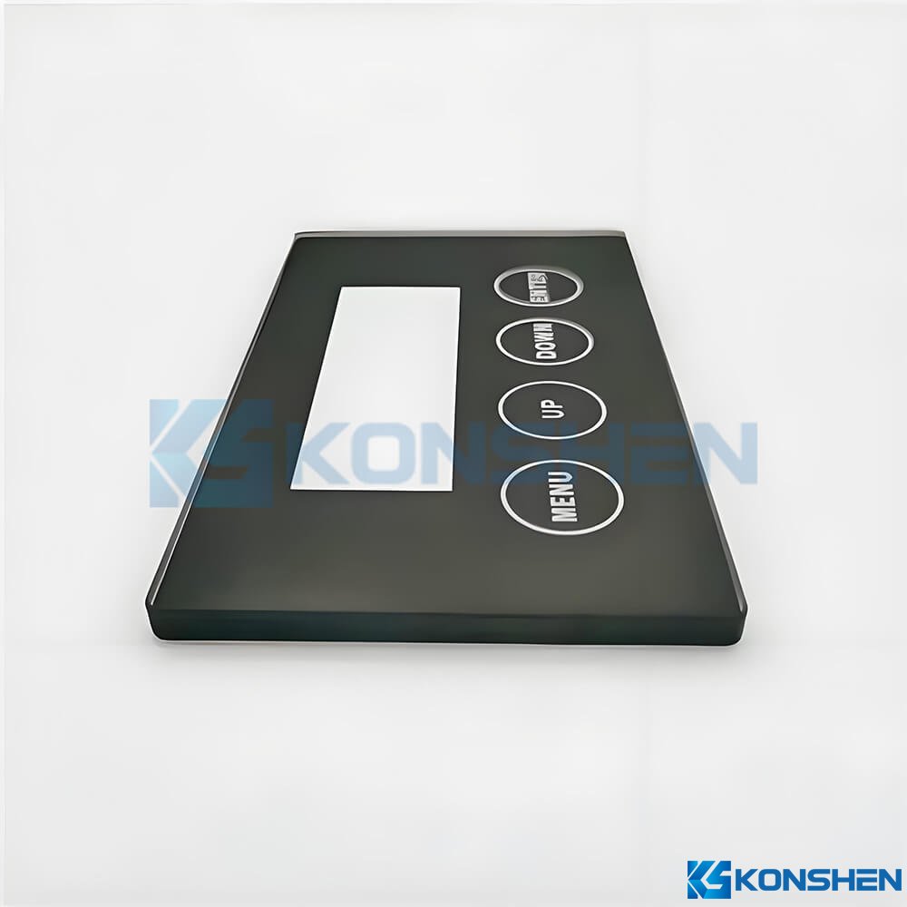 4mm Ultra Clear IK07 Tempered Glass Cover Panel for display devices