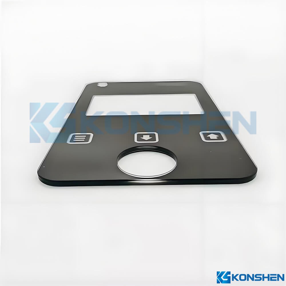 2mm Ultra Clear Tempered Cover Glass Plate with Precision Cutout Hole