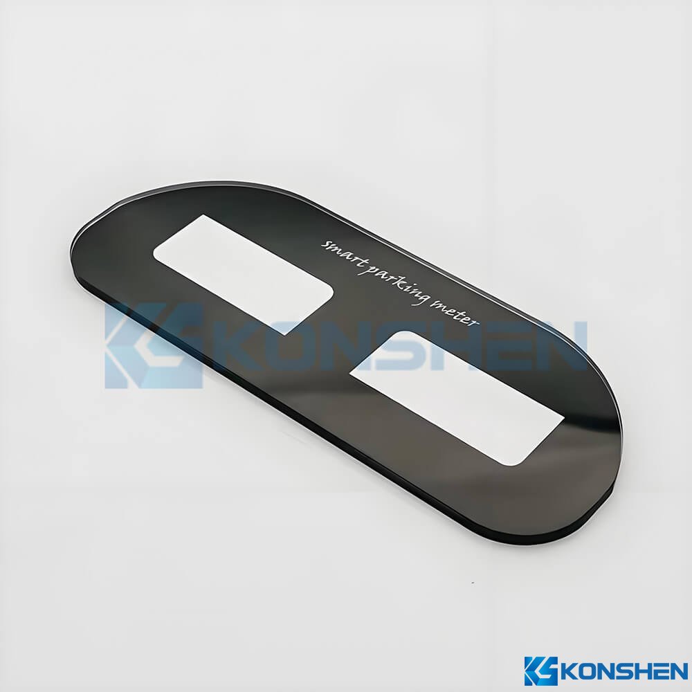 3mm IK07 Low Iron AF coated Tempered Glass Panel with Silkscreen Printing