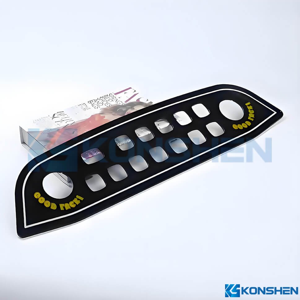 2mm precisive hole drilling Chemical strengthened Display Cover Glass