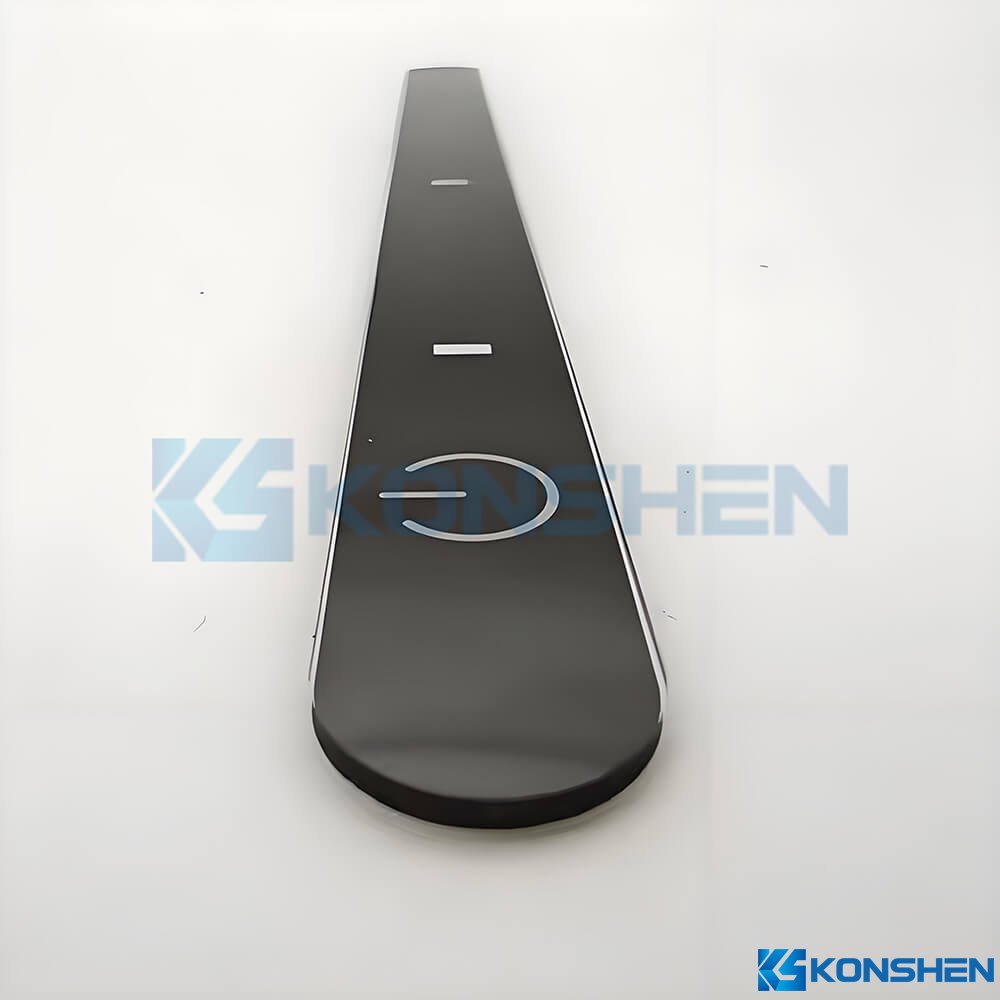 1.1mm  Black Silk Screen Printed Glass Switch Panel with AF Coating and 3M Adhesive