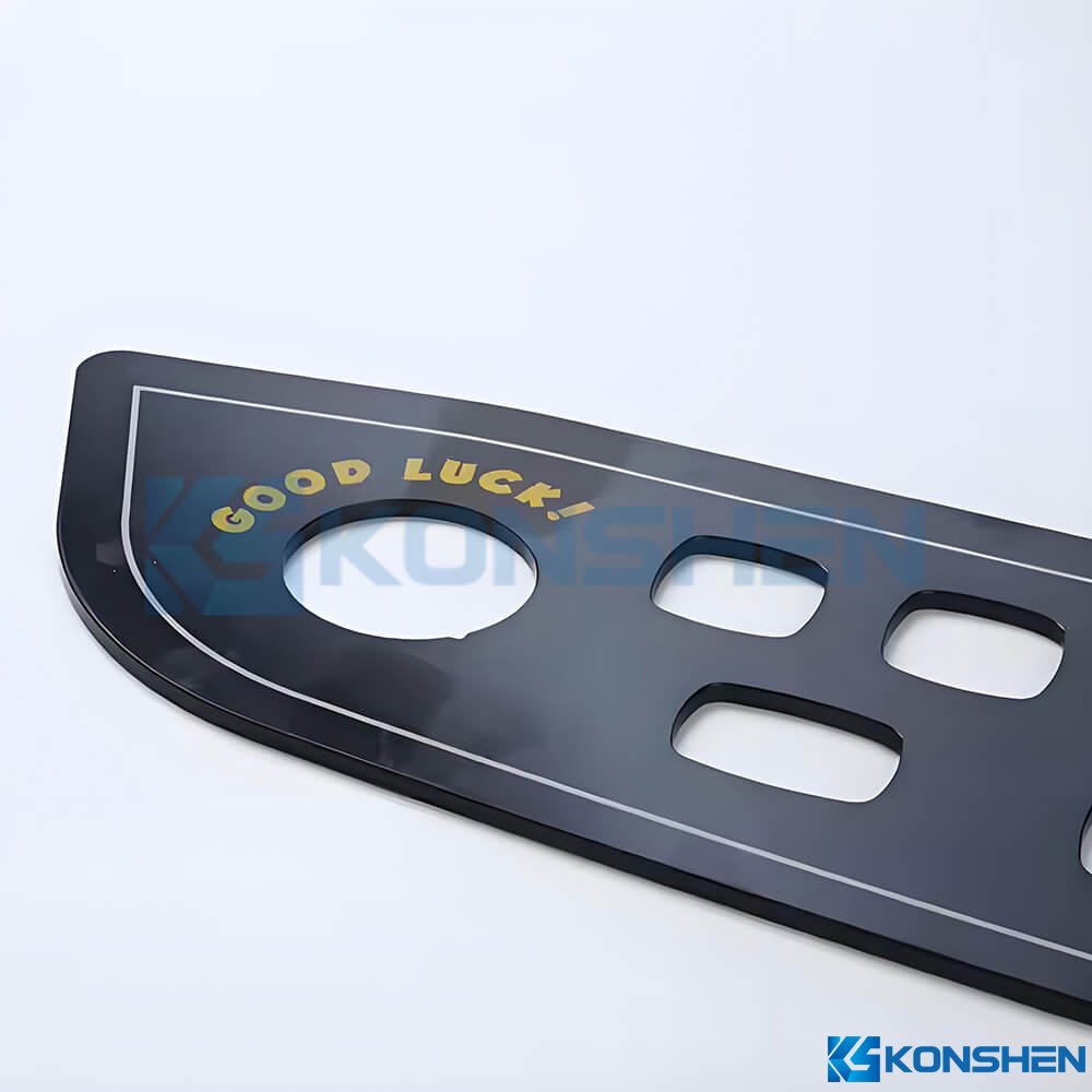 2mm precisive hole drilling Chemical strengthened Display Cover Glass