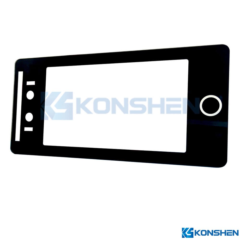 3MM IK07 Anti-fingerprint Coating Tempered Ulltra Clear Glass Panel