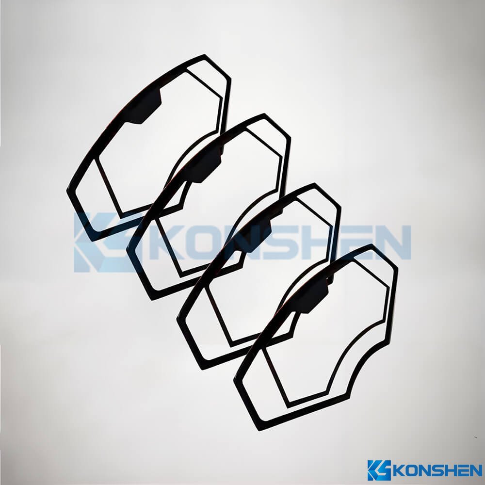 1.3mm Thick Irregular Shaped Glass Cover with Black Silk Printing for Display Devices