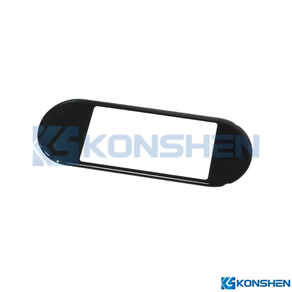 Wholesale 1.1mm 2.5D Chemically Strengthened Glass Cover with AF Coating and Black Printing