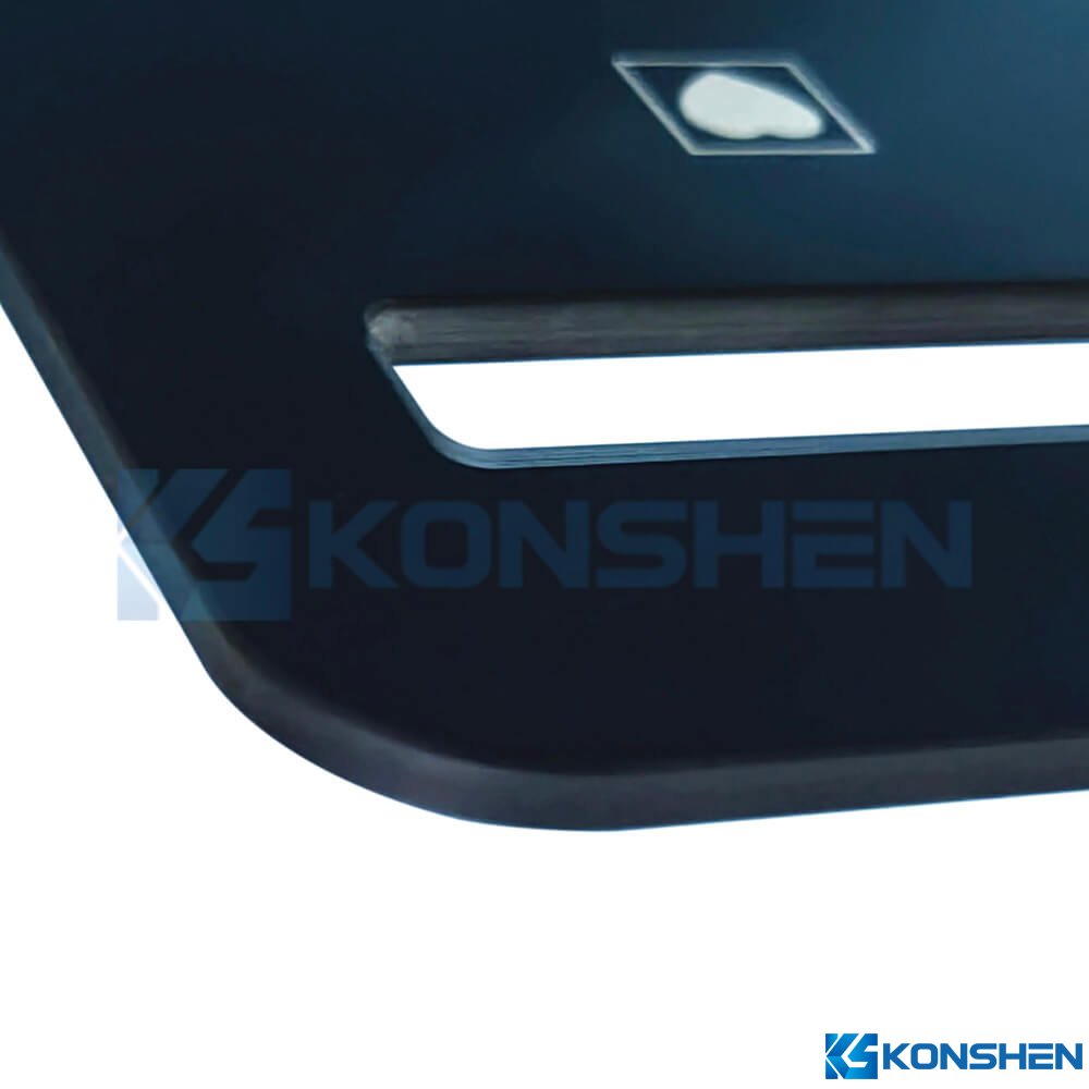 IK10 6mm High Transparency Physical Tempered automotive Display Cover Glass