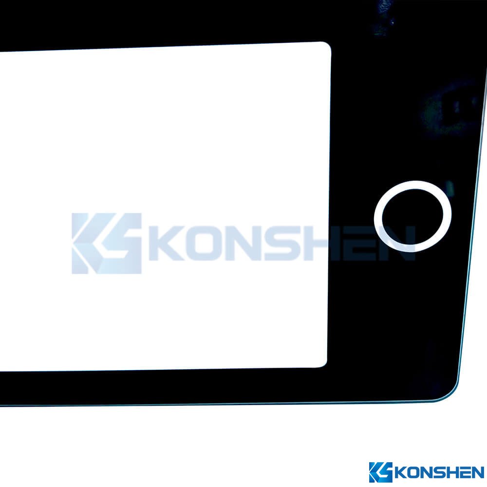 3MM IK07 Anti-fingerprint Coating Tempered Ulltra Clear Glass Panel