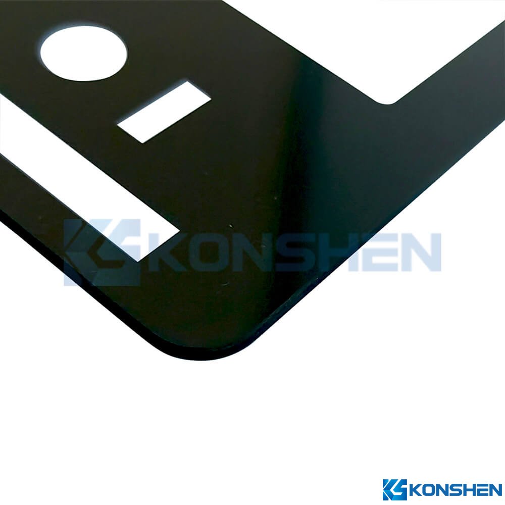 3MM IK07 Anti-fingerprint Coating Tempered Ulltra Clear Glass Panel