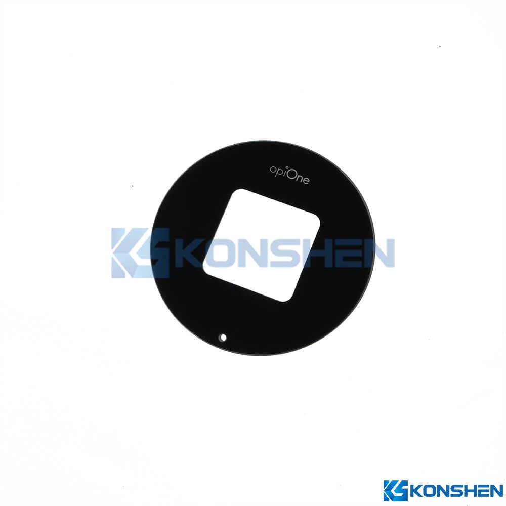 Ultra Thin 1.3mm AF Coated AGC Ultra Clear Glass with Black Printing