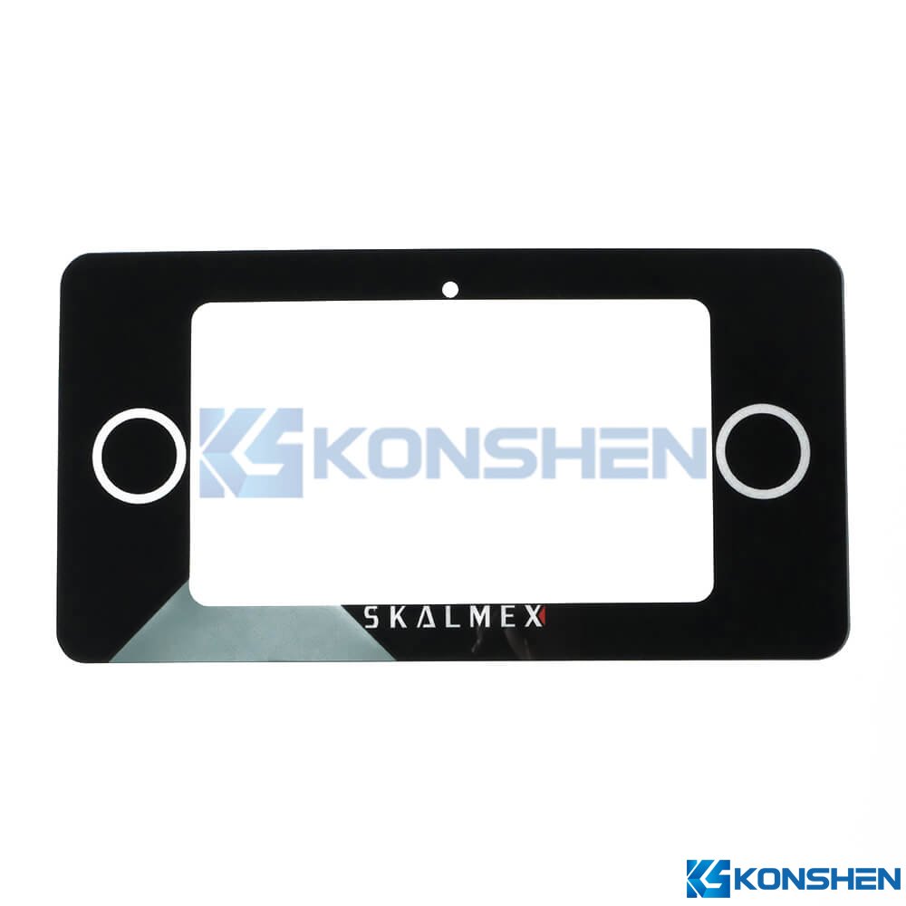 1mm High Transparent Durable Strengthened Display Cover Glass