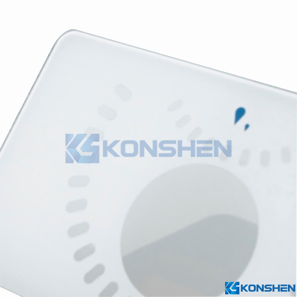 2mm Tempered AF & AS Coated Glass Panel with Silkscreen Printind
