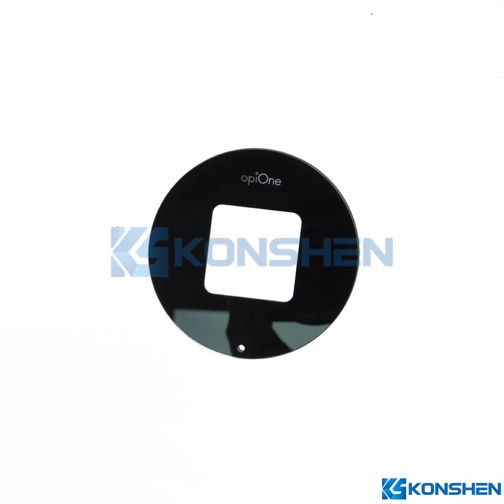 Ultra Thin 1.3mm AF Coated AGC Ultra Clear Glass with Black Printing