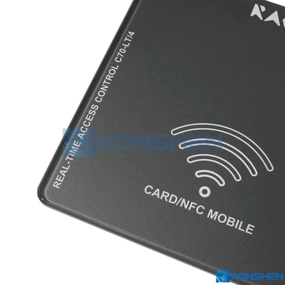 IK08 4MM Ultra-Clear Tempered Glass Cover Plate with Black Silk Printing