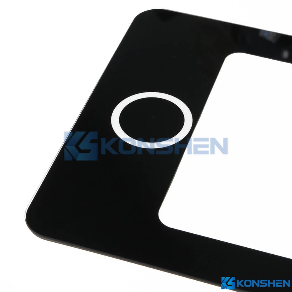 1mm High Transparent Durable Strengthened Display Cover Glass