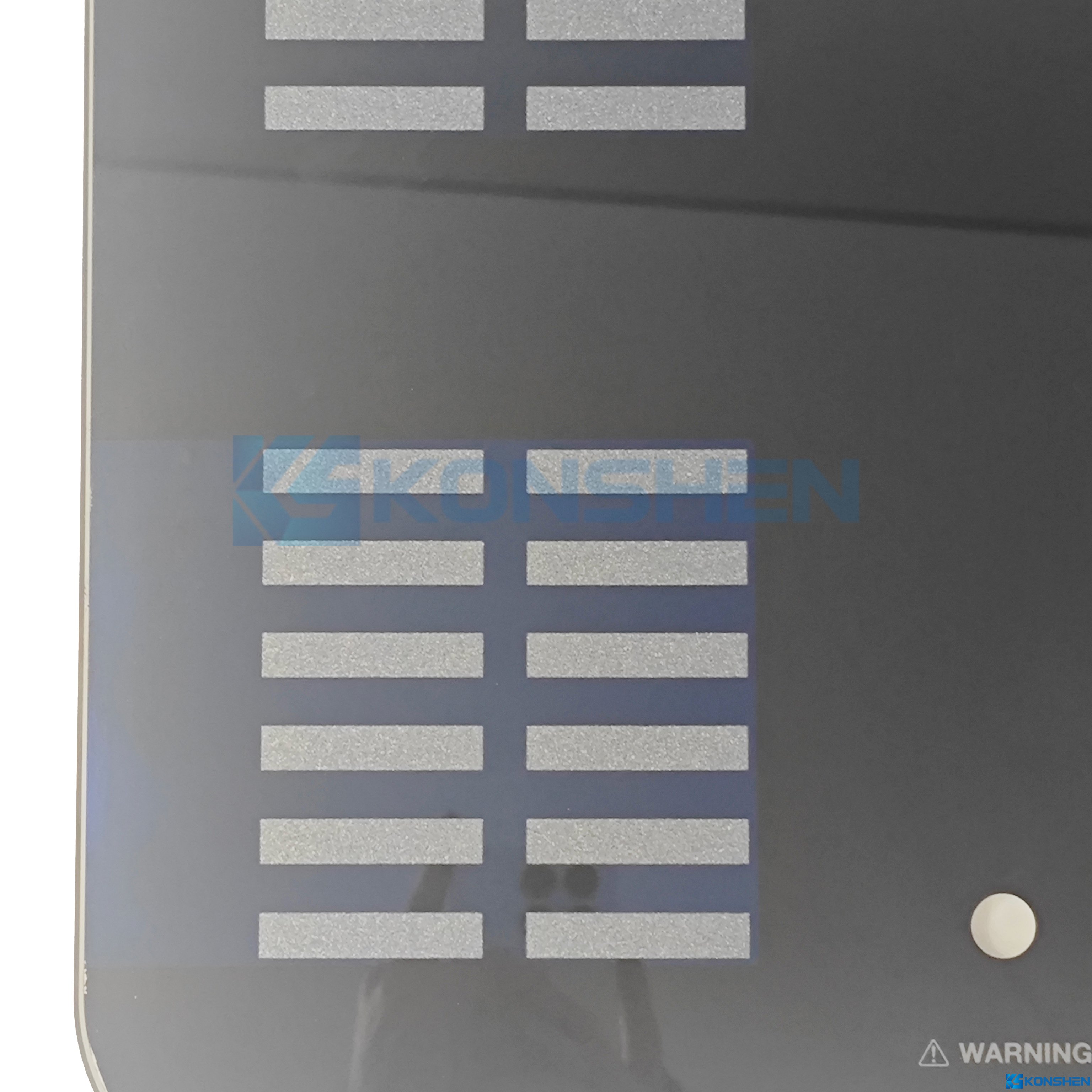 10mm IK10 Tempered ITO Conductive Glass Panel with AG Coating
